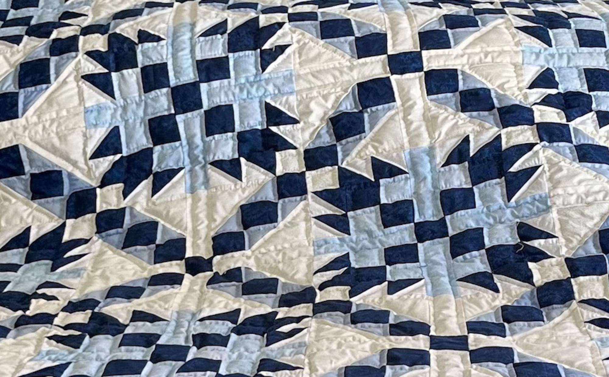 Blueberry Pie Amish quilt pattern