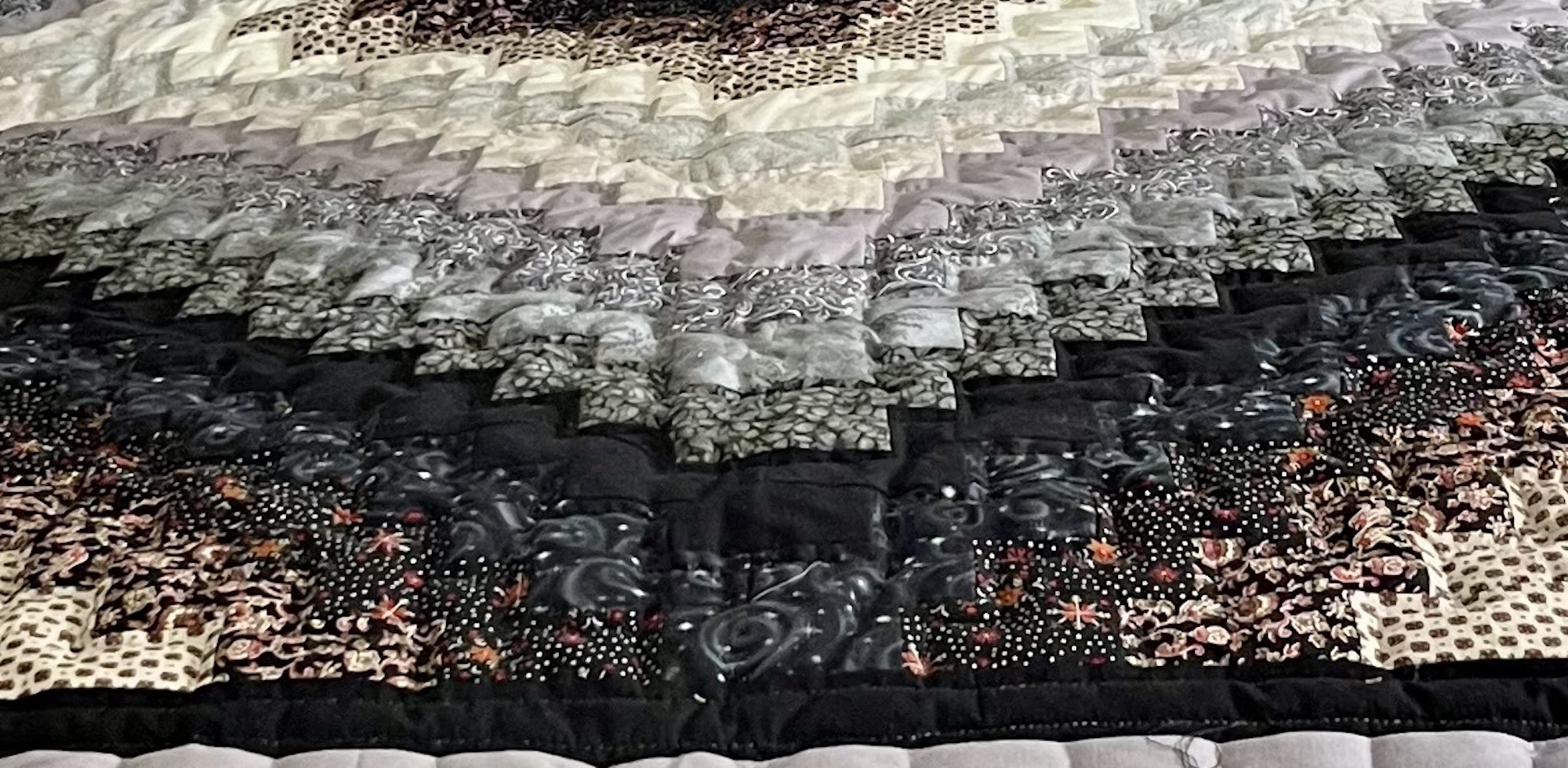 Amish Quilt for Sale Brickwork pattern