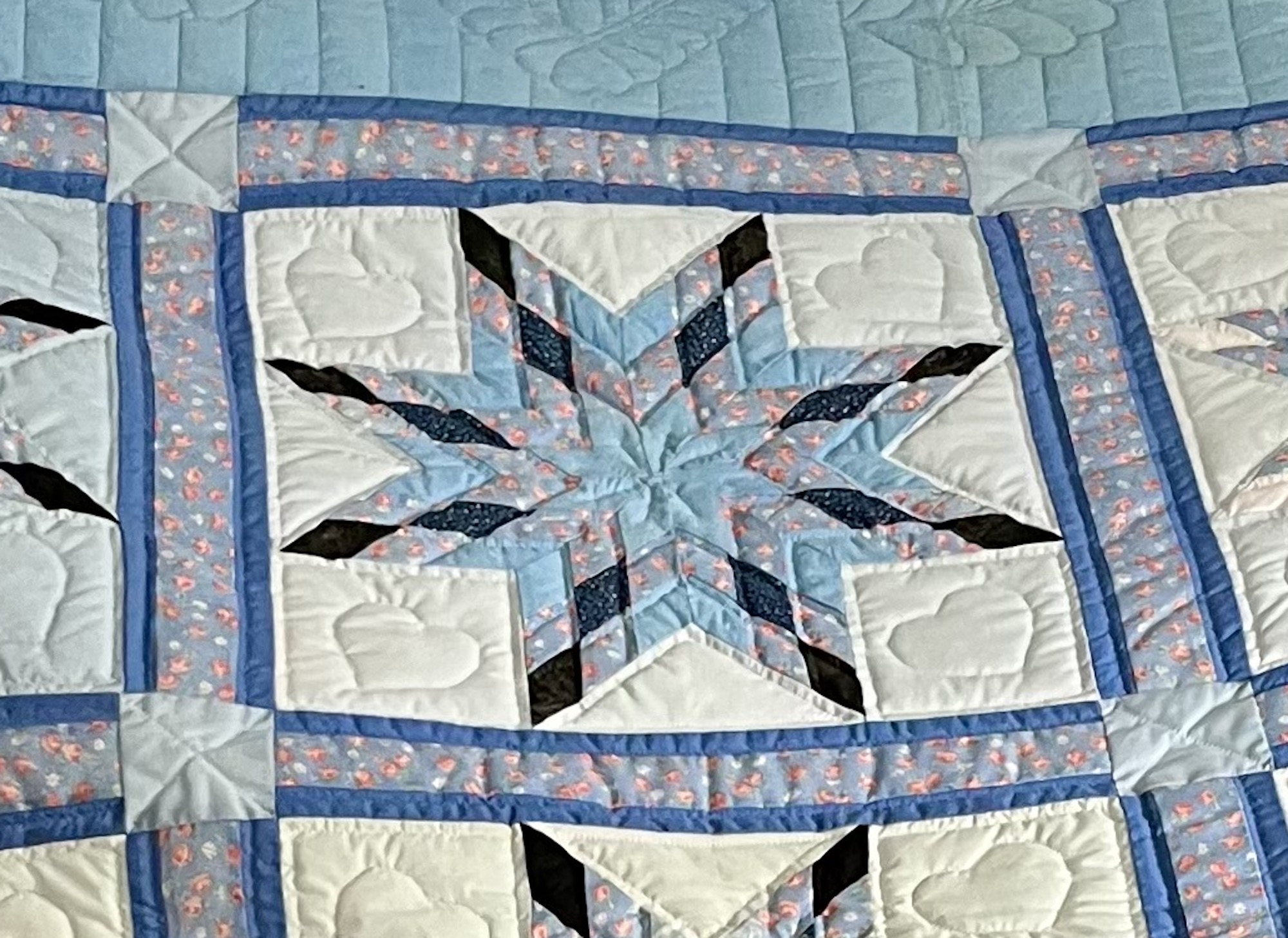 Texas Star Amish Quilt for Sale