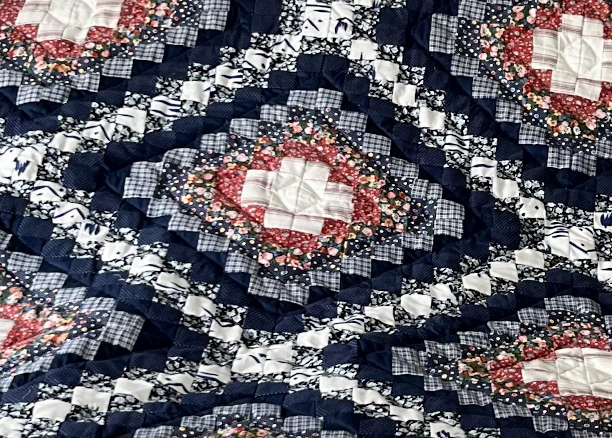 Magic Carpet Amish Patchwork Quilt