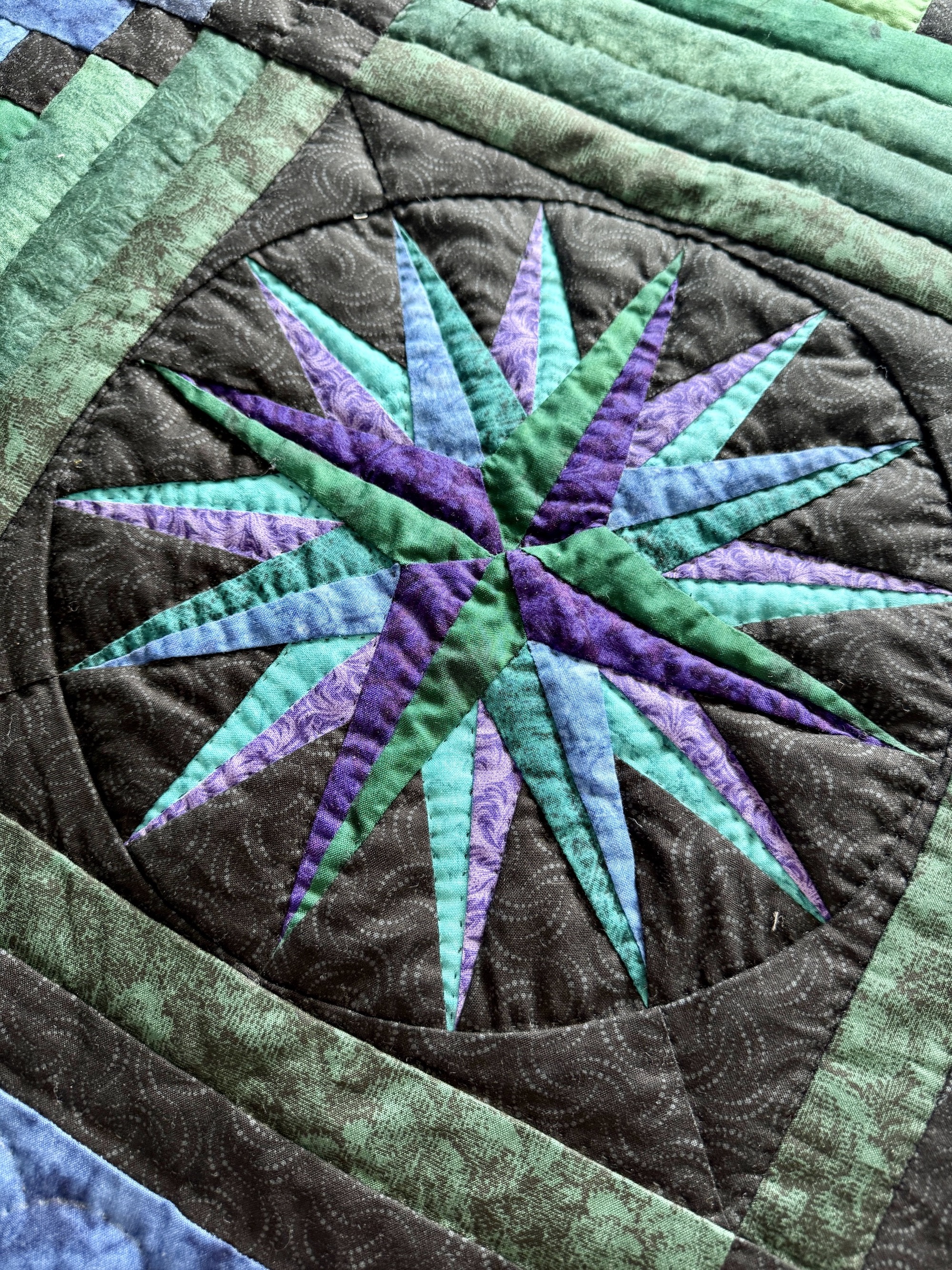 Moonglow Amish Quilt for sale