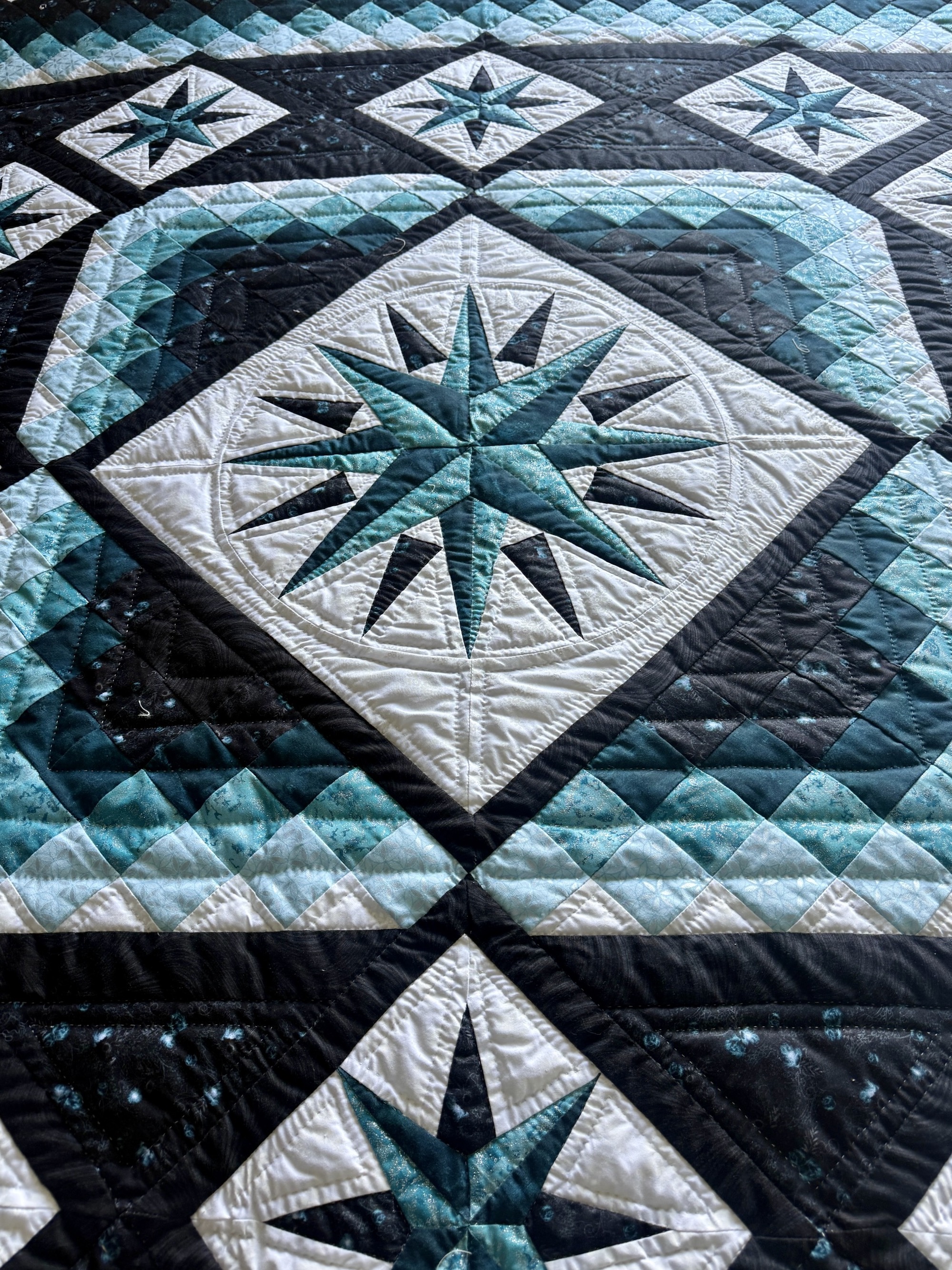 Mystic Night Amish Quilt Amish Quilt for Sale