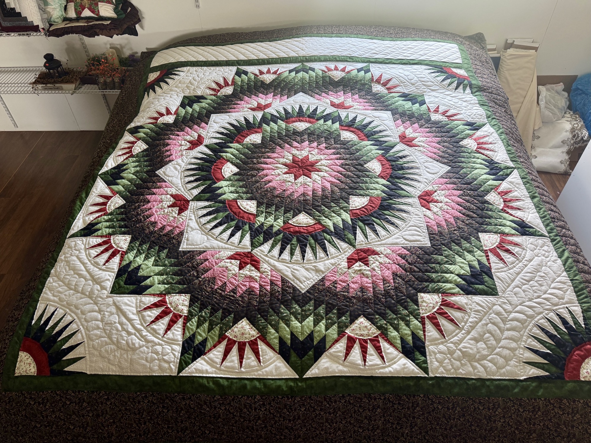 Mariners Star Amish Quilt for sale