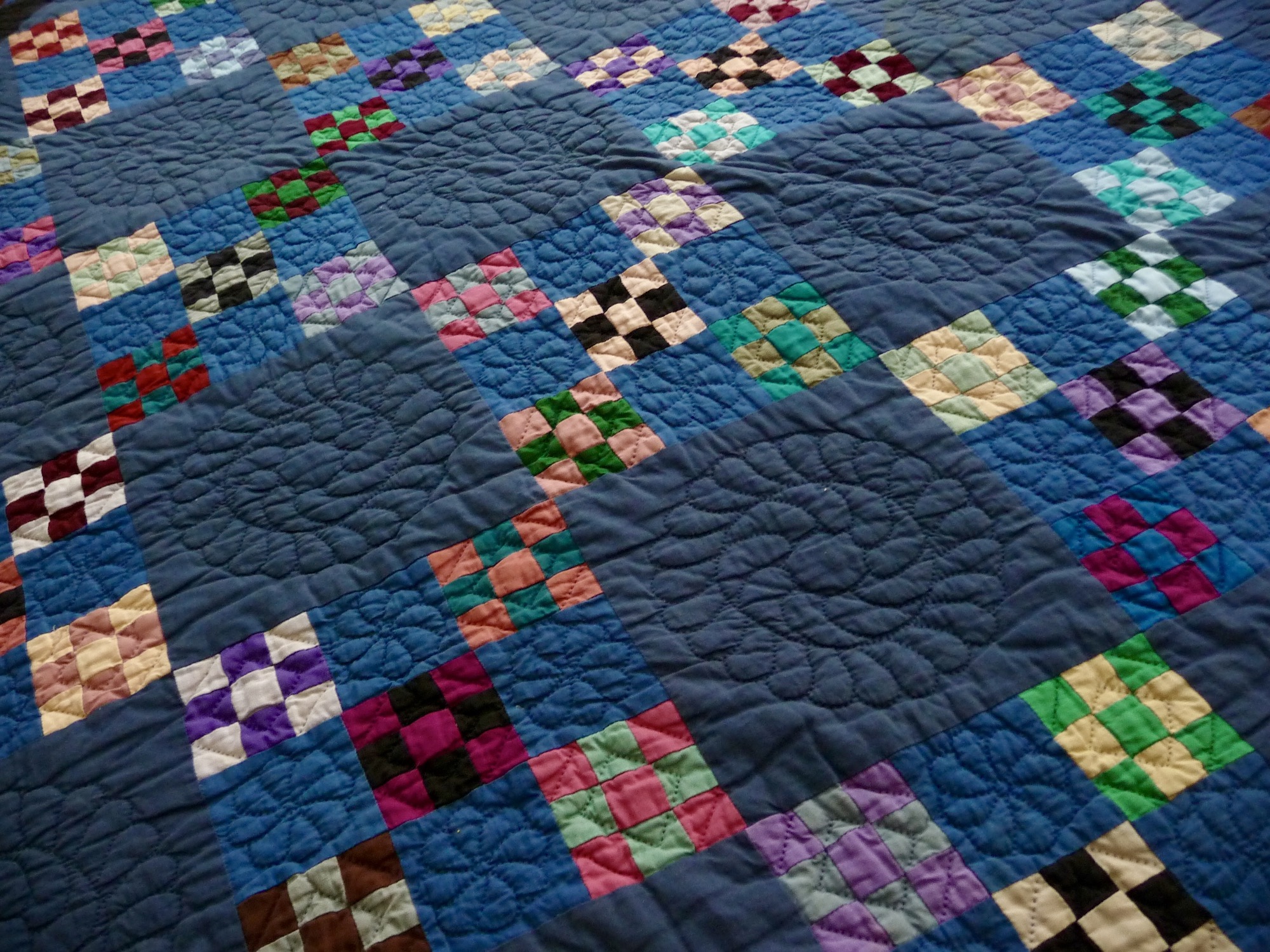 Amish Quilts for sale Double Nine Patch