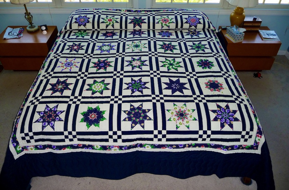 Amish quilts for sale Kaleidoscope Pattern