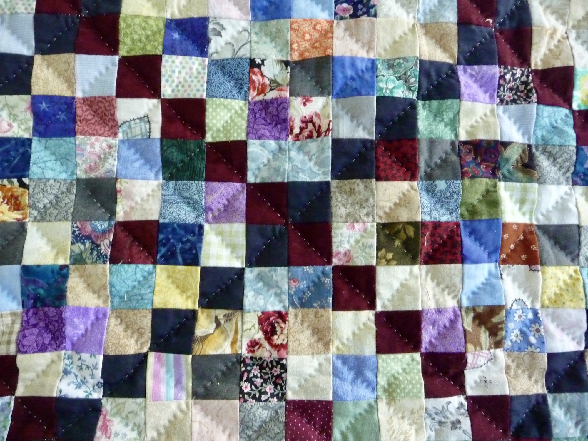 Postage Stamp new Amish quilt for sale