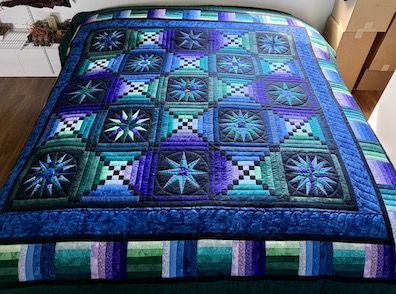 Amish quilt for sale Moonglow