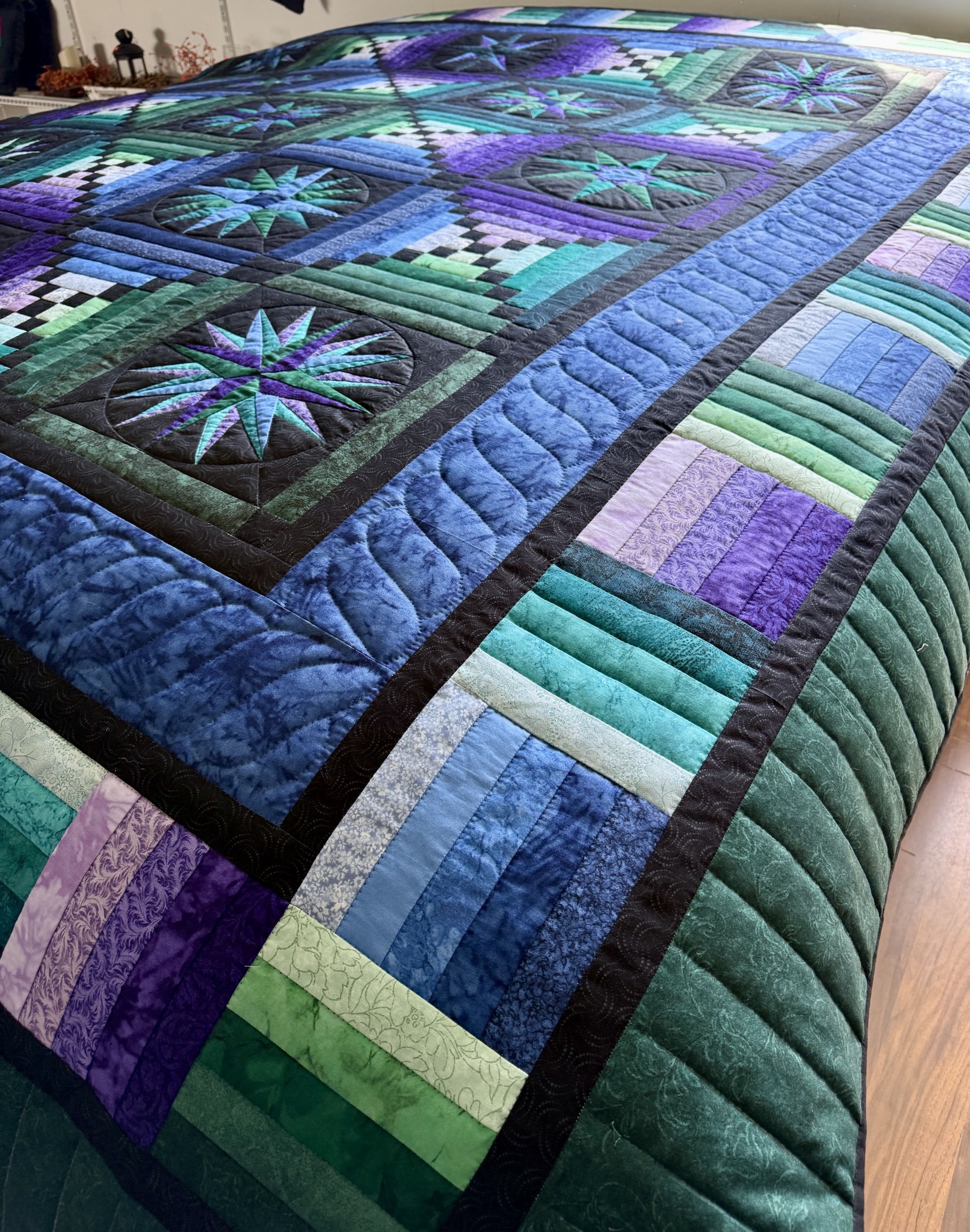 Moonglow Amish quilt pattern