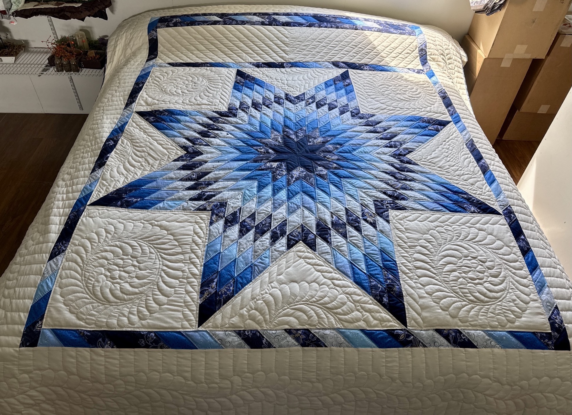 Amish quilt for sale Lone Star