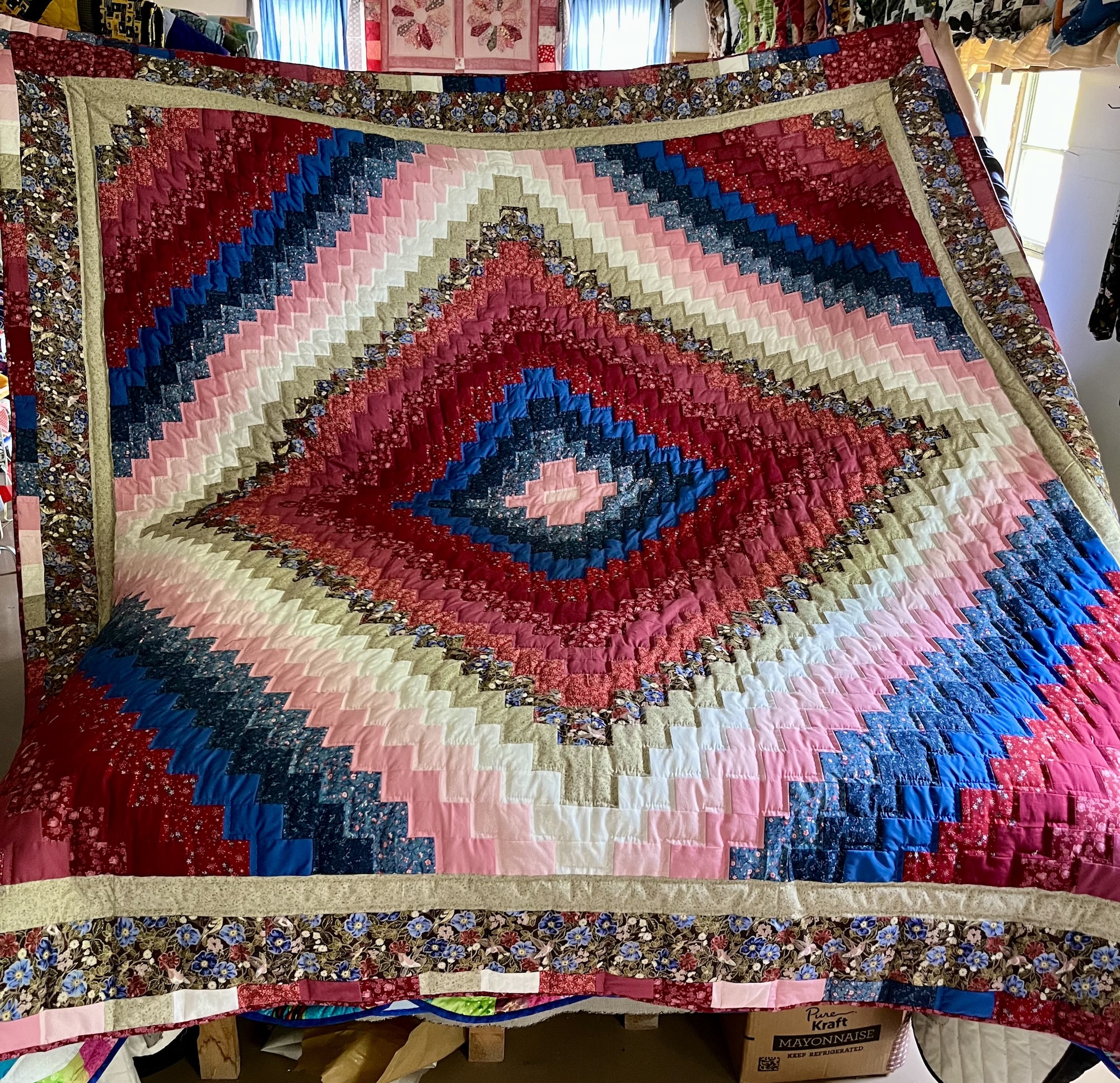 Brick Work Amish quilt pattern