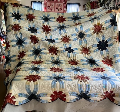 Double Wedding Ring Amish Quilt Pattern