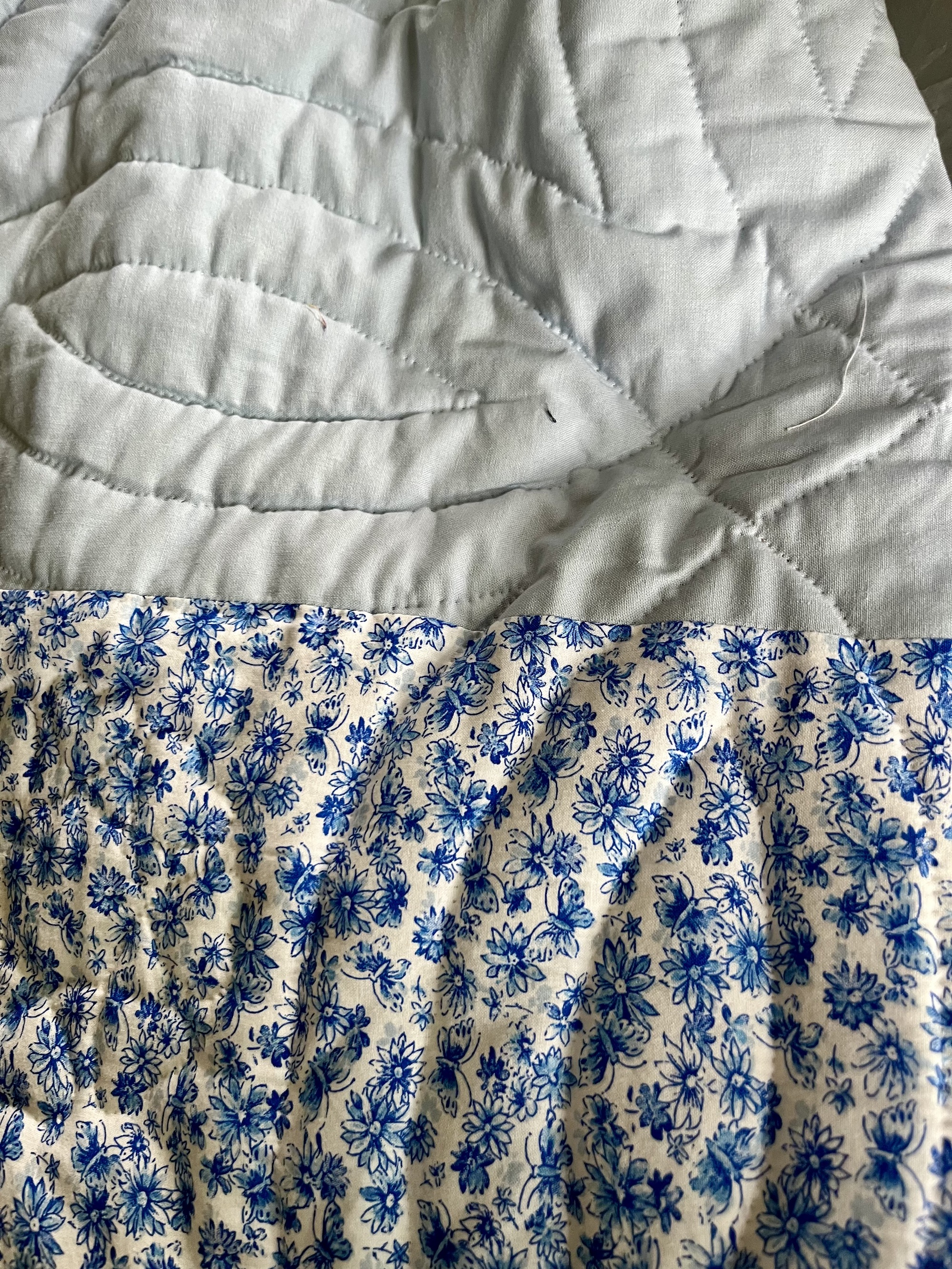 Double Wedding Ring Amish Quilt pattern