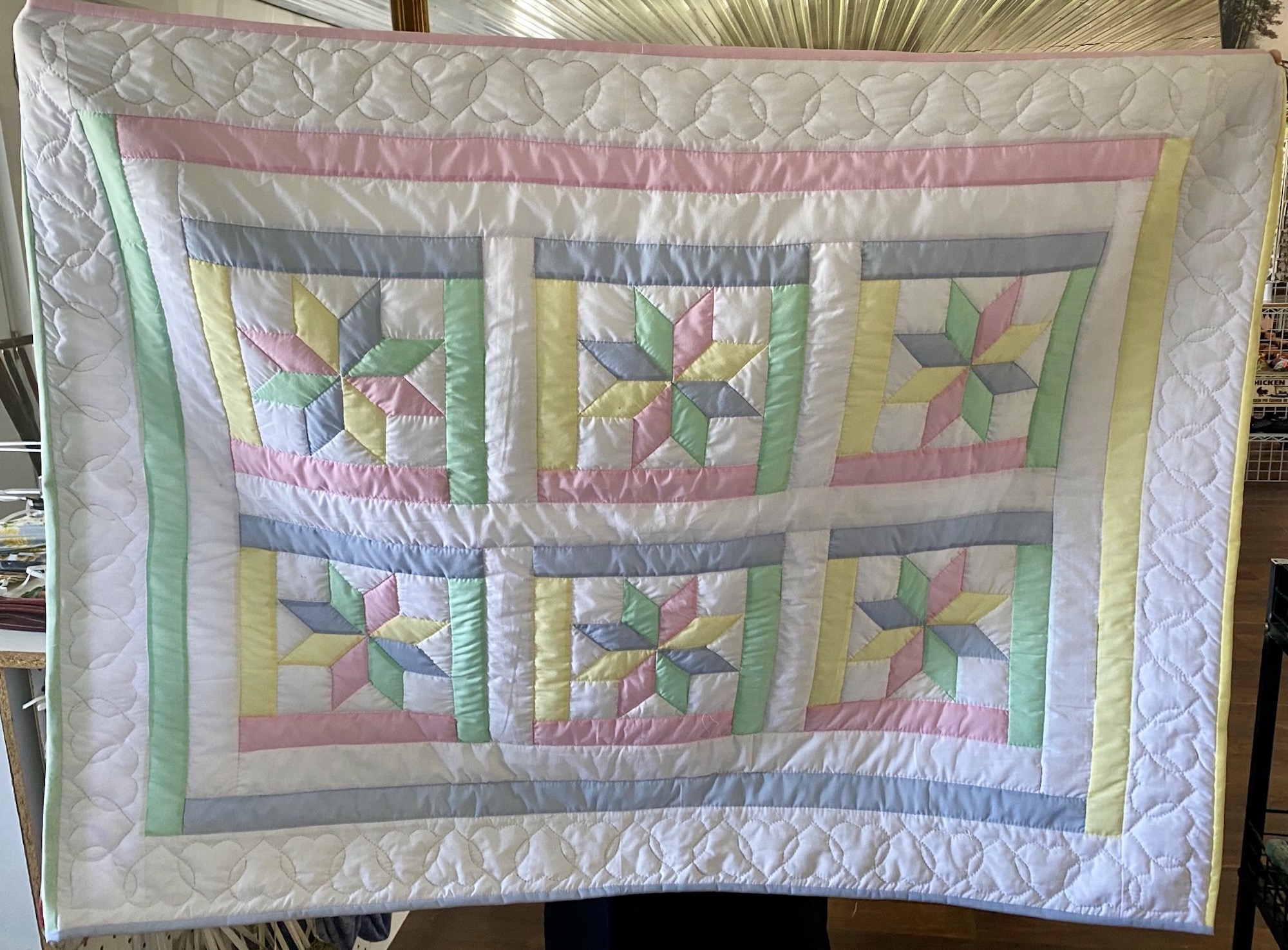 Amish Star Baby Quilt