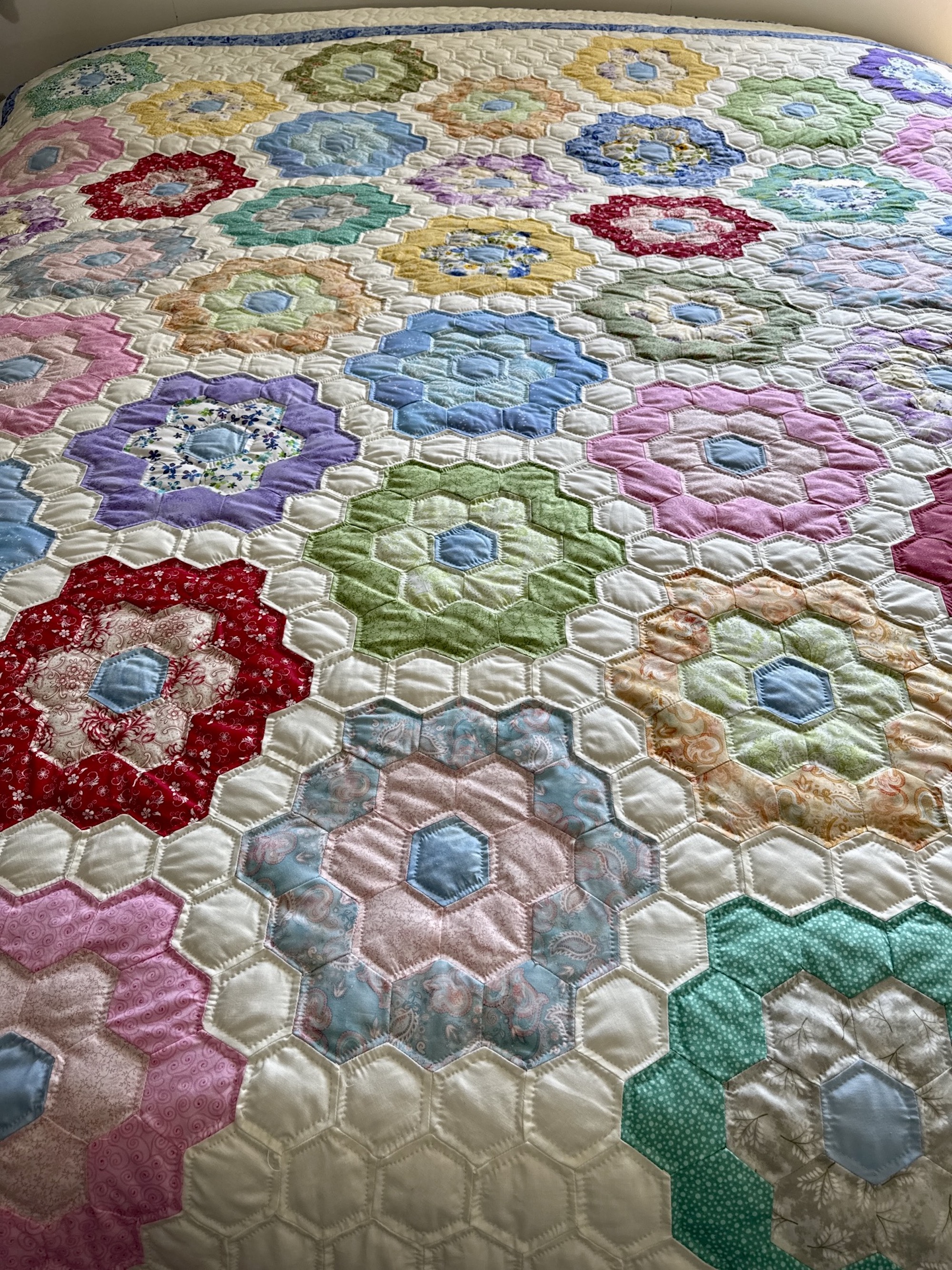 Amish quilt for sale Flower Garden