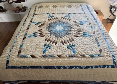 Lone Star Amish Quilt