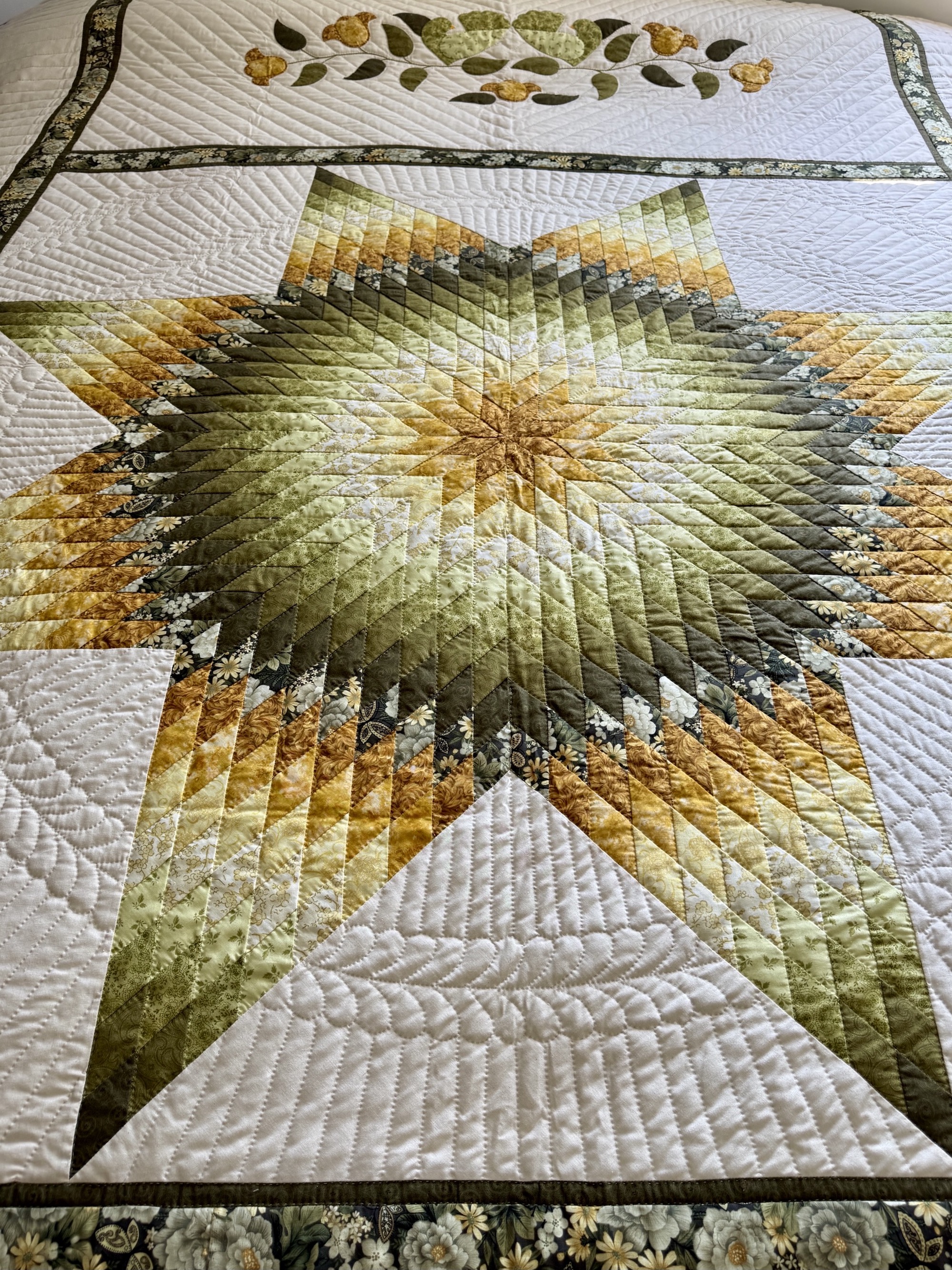 Amish quilts for sale Radiant Star