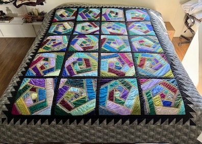Crazy Patch Amish Quilt