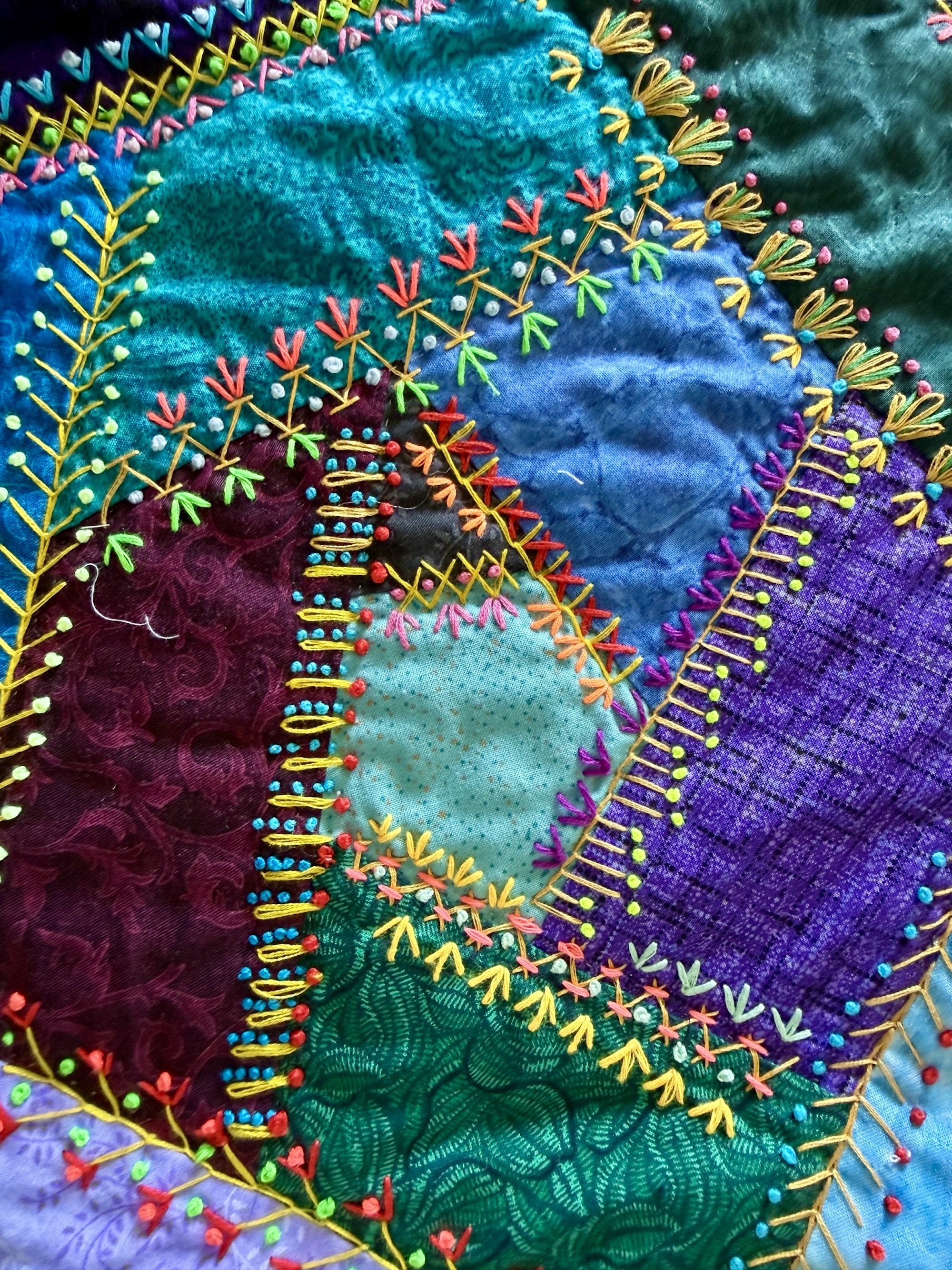 Amish quilt for sale Crazy Patch