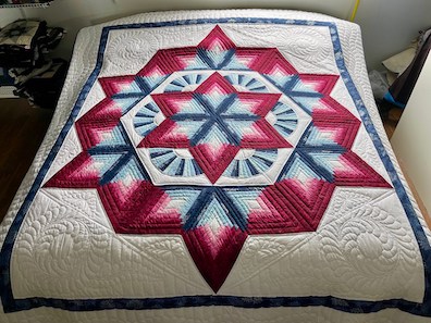 Chrysalis Star New Amish quilts for sale