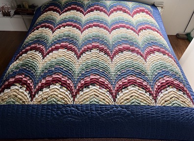 Bargello Amish quilt pattern