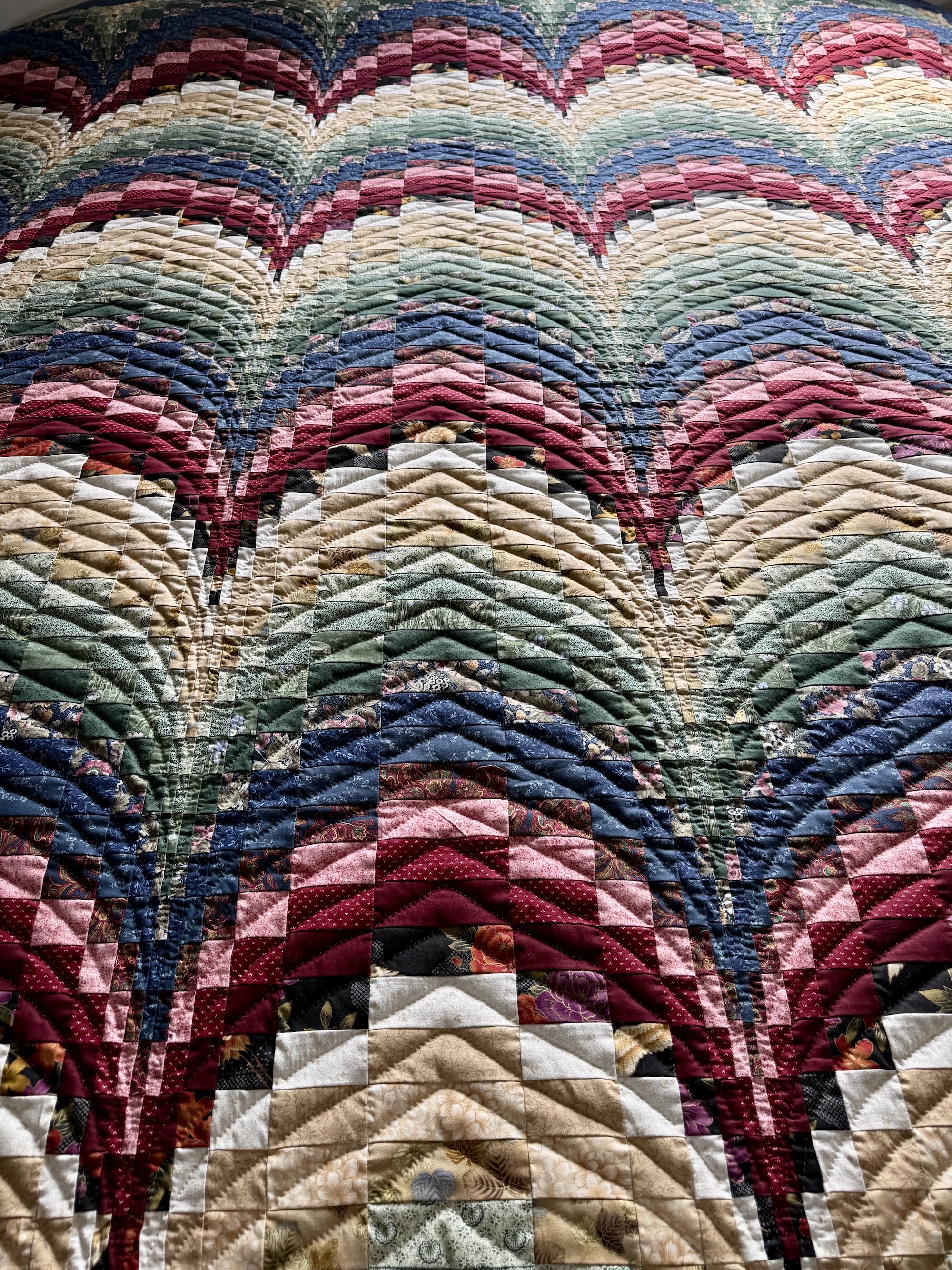 Amish quilt for sale Bargello pattern