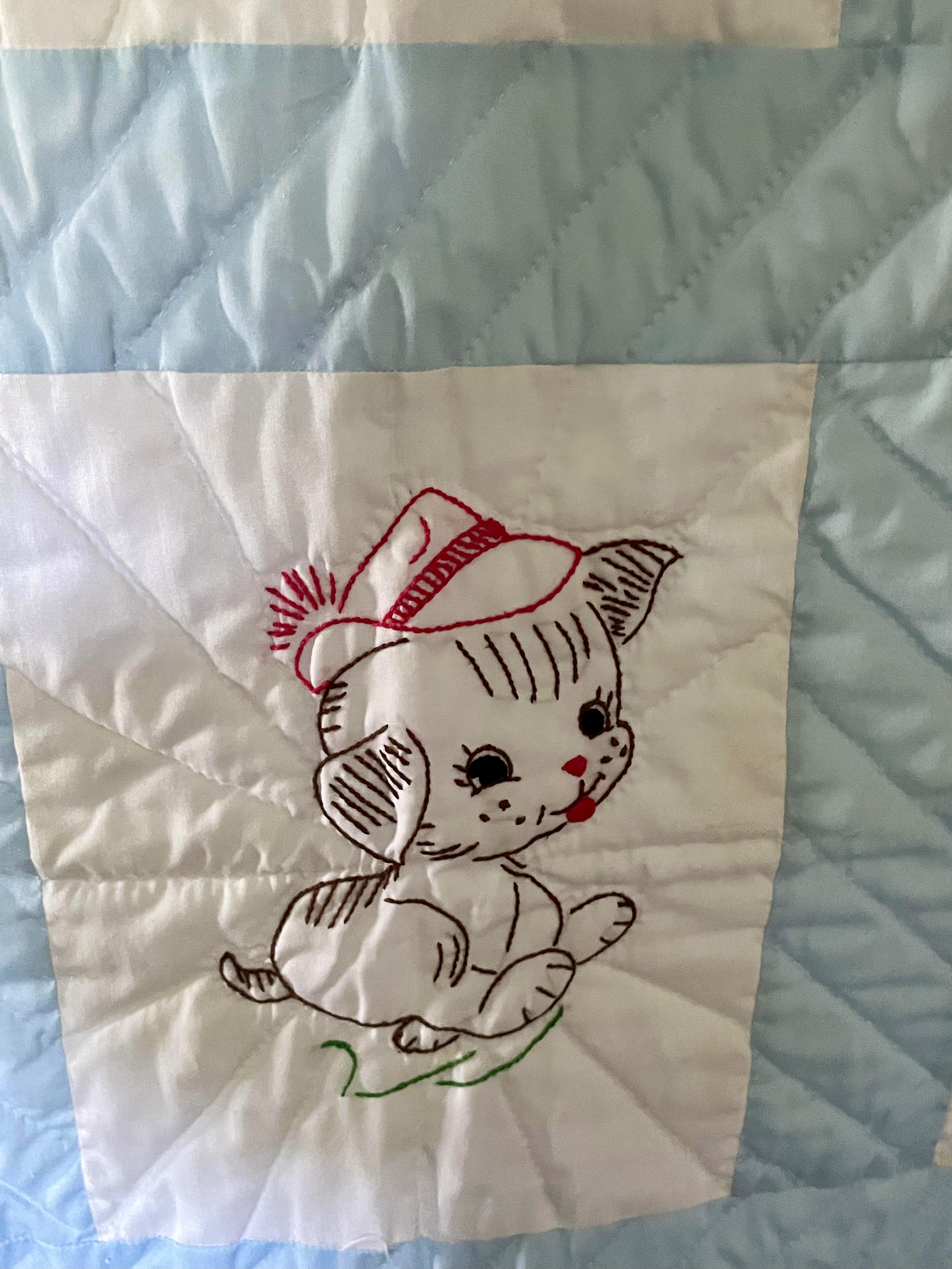 Baby Animals Amish baby Quilt