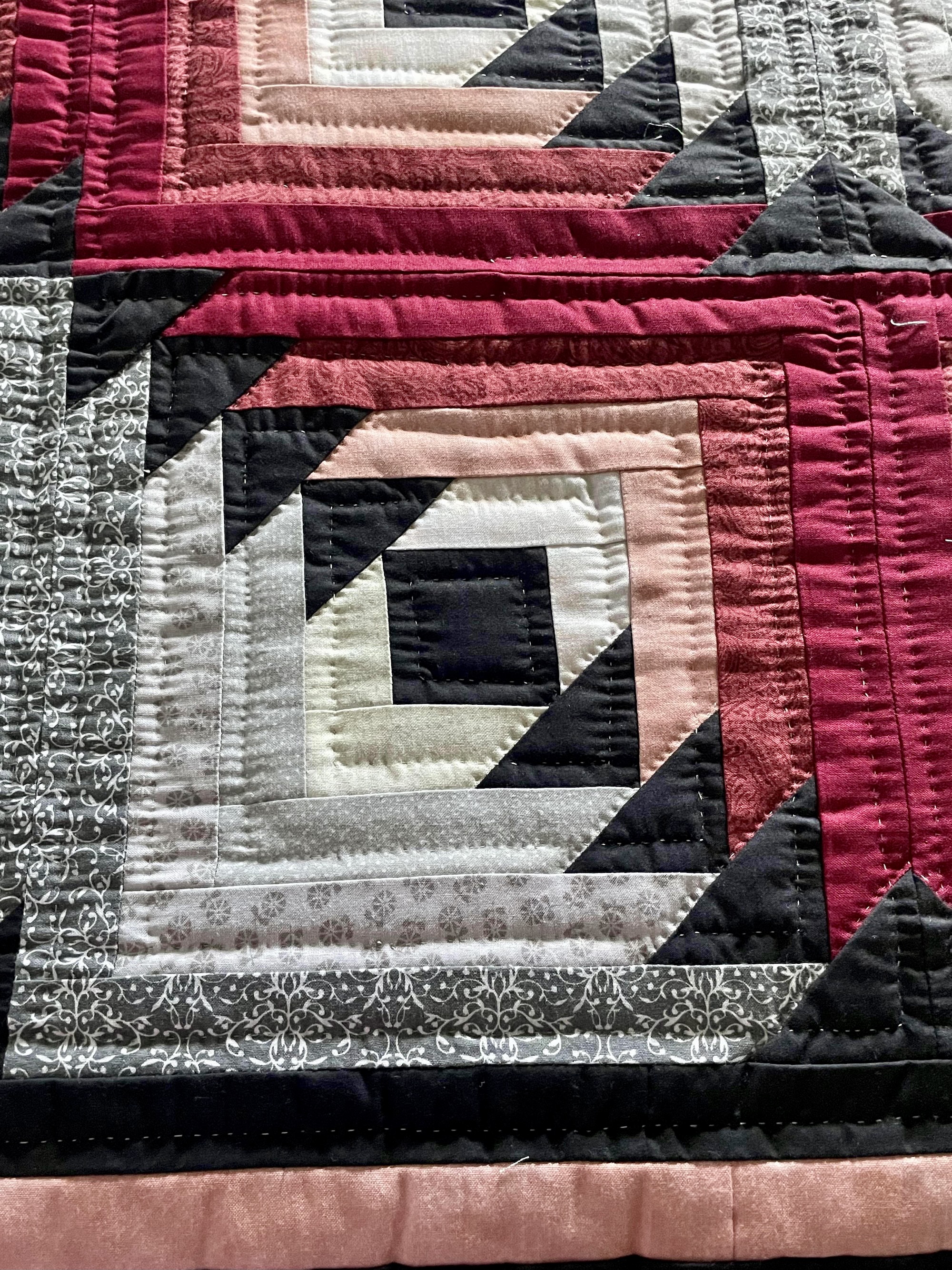 Flying Geese in the Cabin Amish quilt