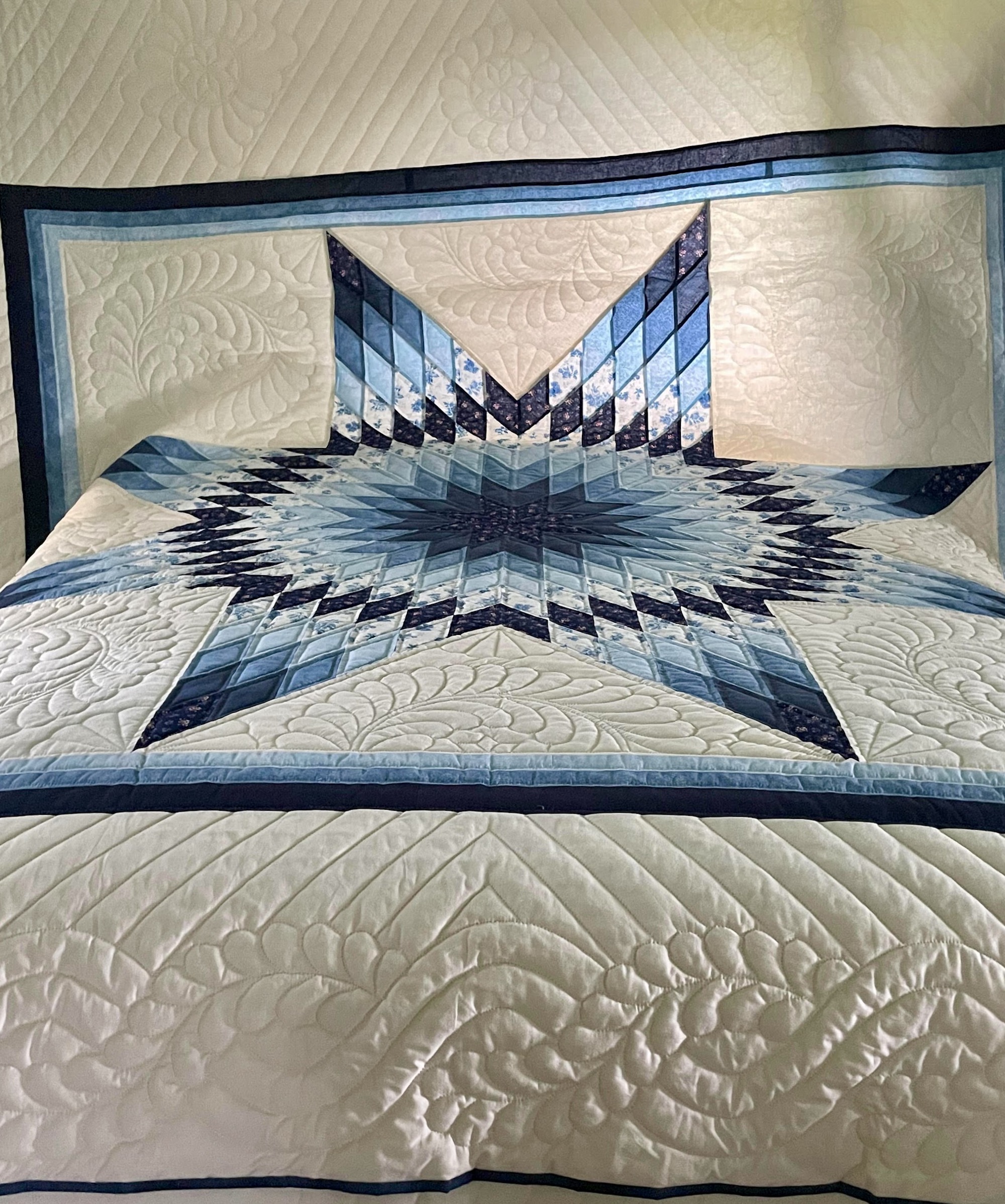 Lone Star Amish Quilt