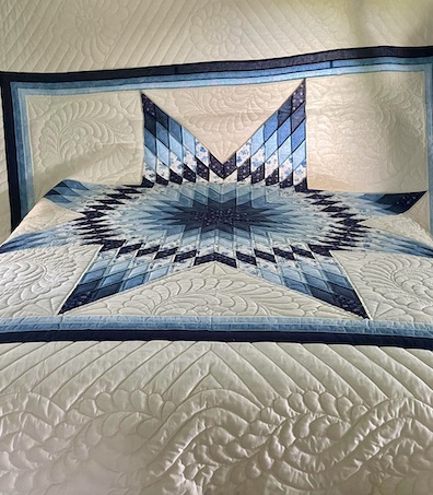 Lone Star Amish King Quilt For Sale