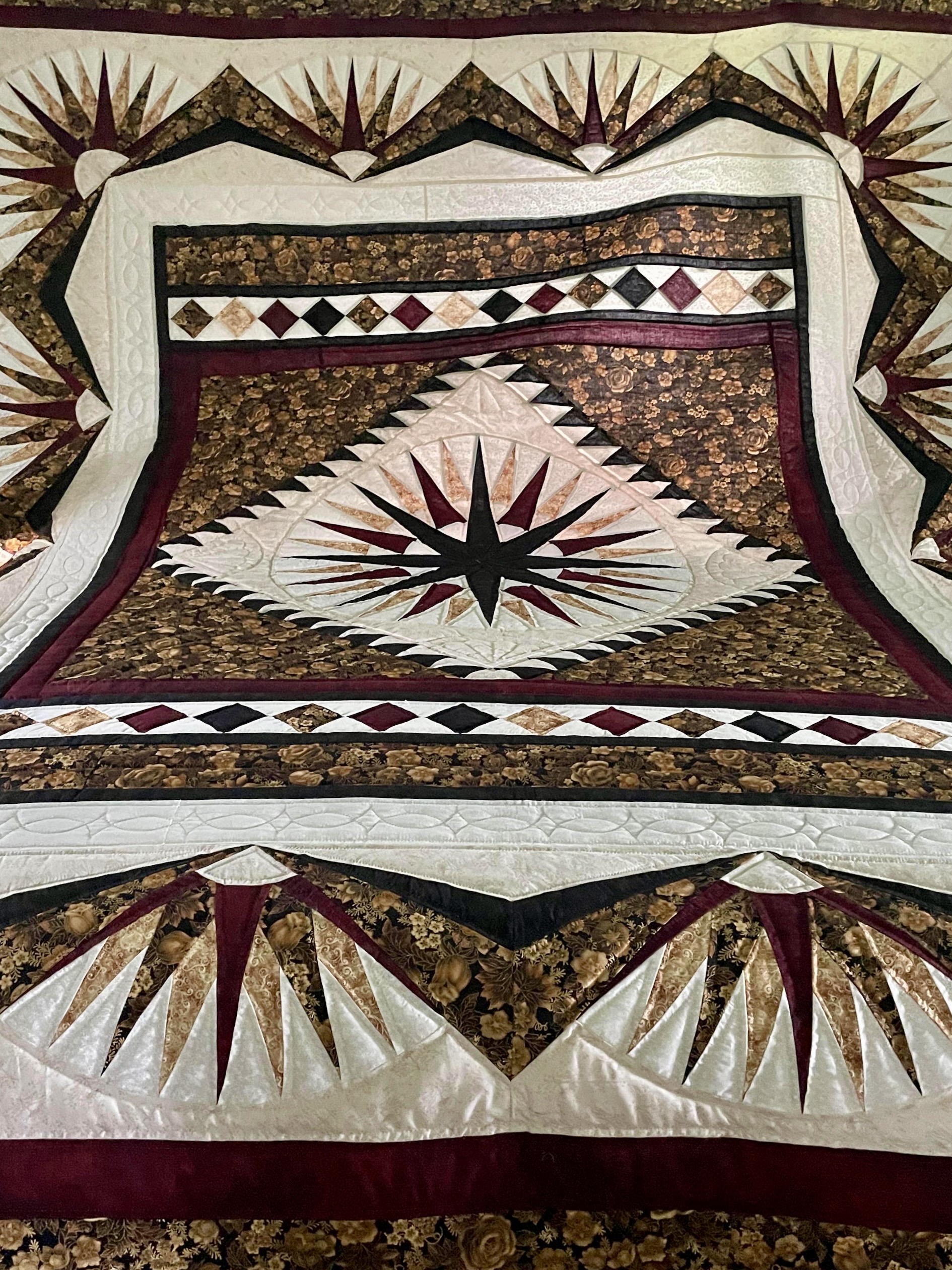 Mariners Star Amish quilts for sale