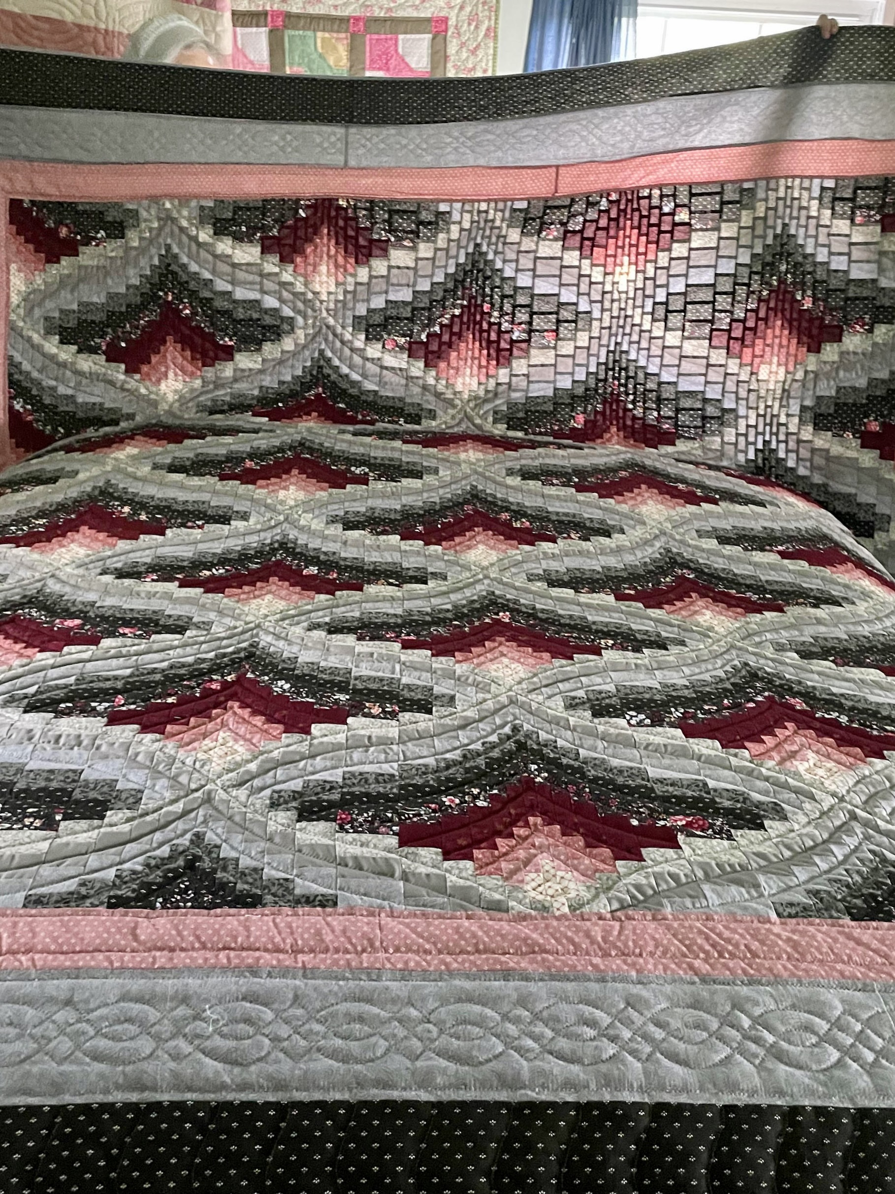 Mountain Echoes Amish quilt for sale