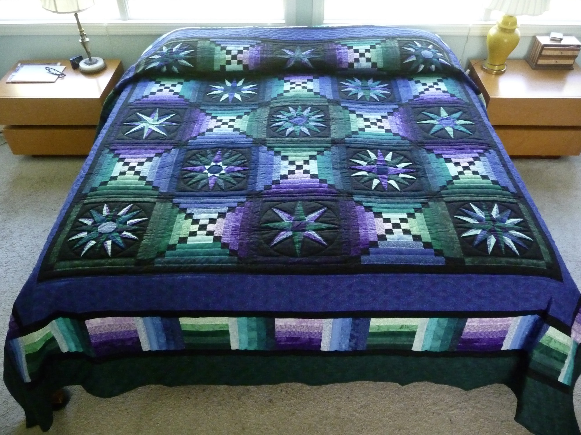 Moonglow Amish Quilt pattern