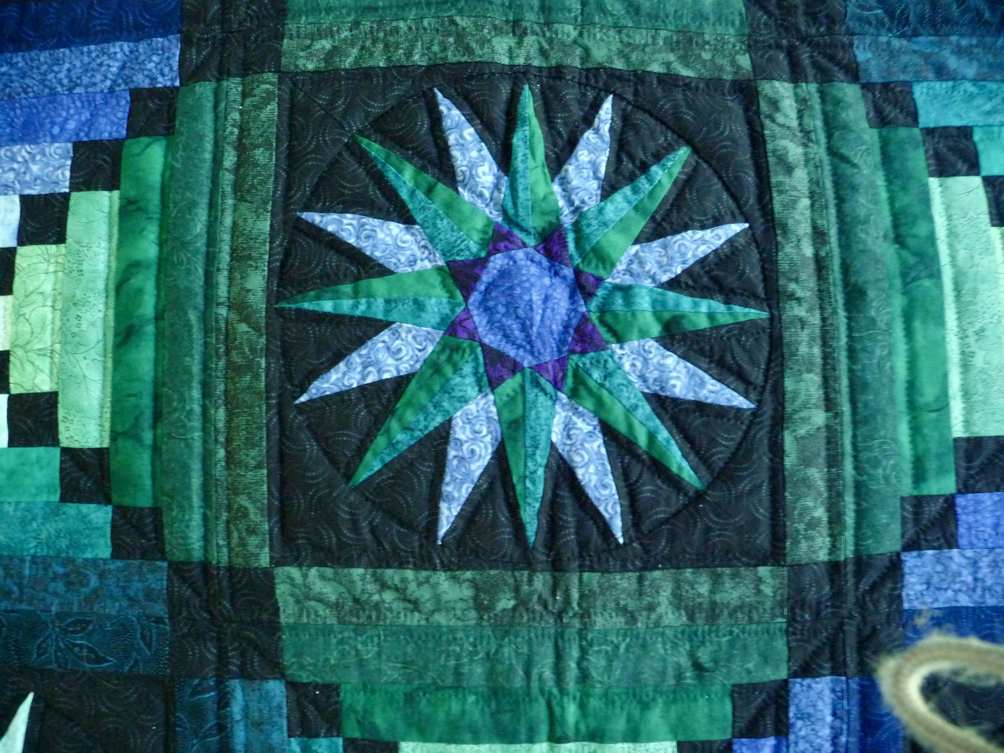 Moonglow Amish Quilt for sale