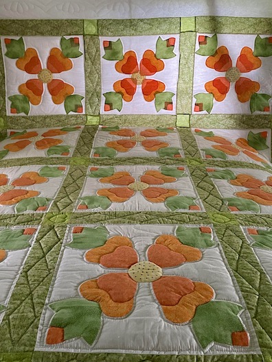 Amish Applique Quilt pattern