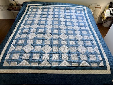 Monkey Wrench Amish Quilt for Sale