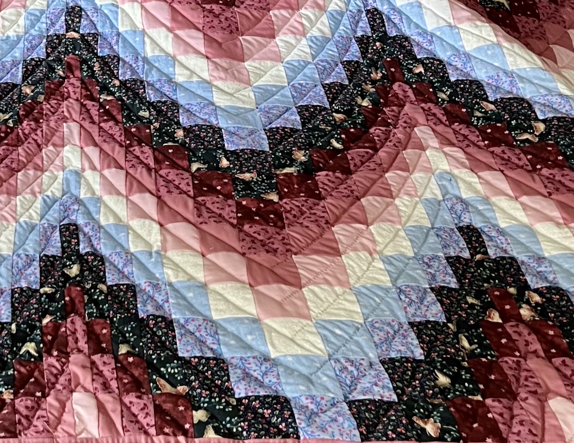 Bargello Amish Quilt for sale
